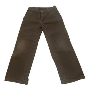 Boys Carhartt great condition brown size 6 pants